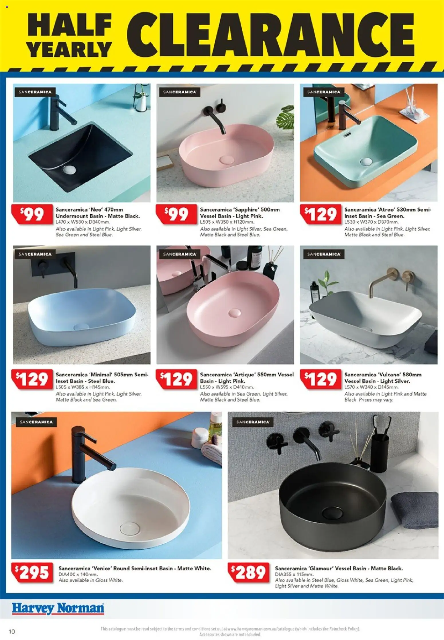 Harvey Norman - Bathroom Clearance - page 10- valid from 25/12/2025