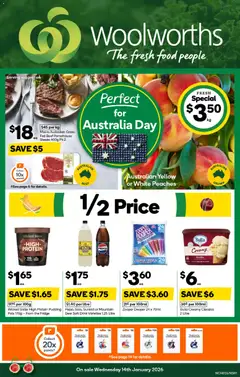 Woolworths catalogue preview - valid from 14/01/2026