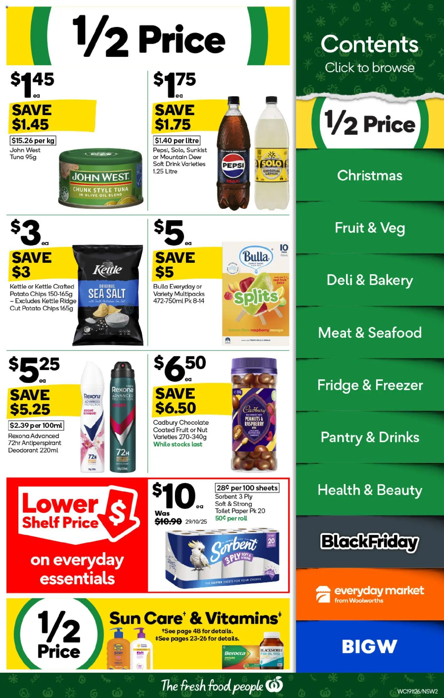 Woolworths Black Friday - page 2- valid from 19/11/2025