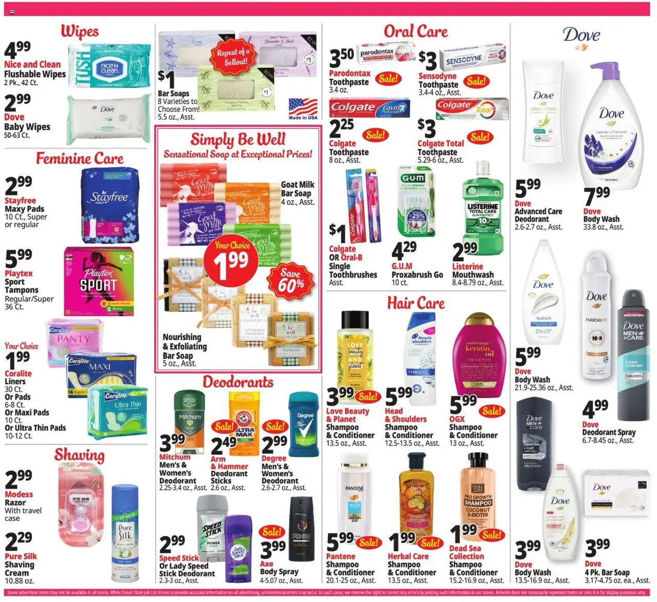 Ocean State Job Lot Weekly Ad - page 18- valid from 07/17/2025