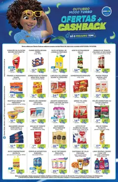 Pré-visualização Encarte Cashback Prezunic válida a partir de 08/10/2025