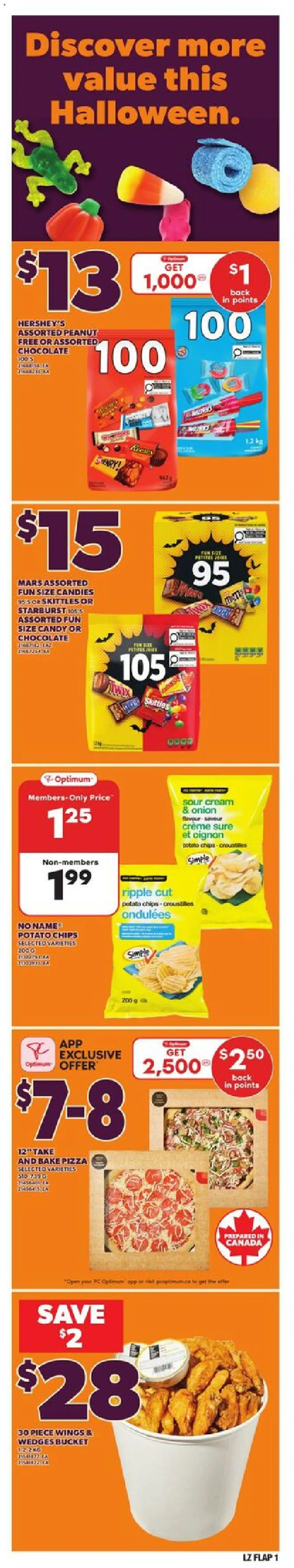 Zehrs weekly flyer / circulaire - page 1- valid from Oct 23, 2025