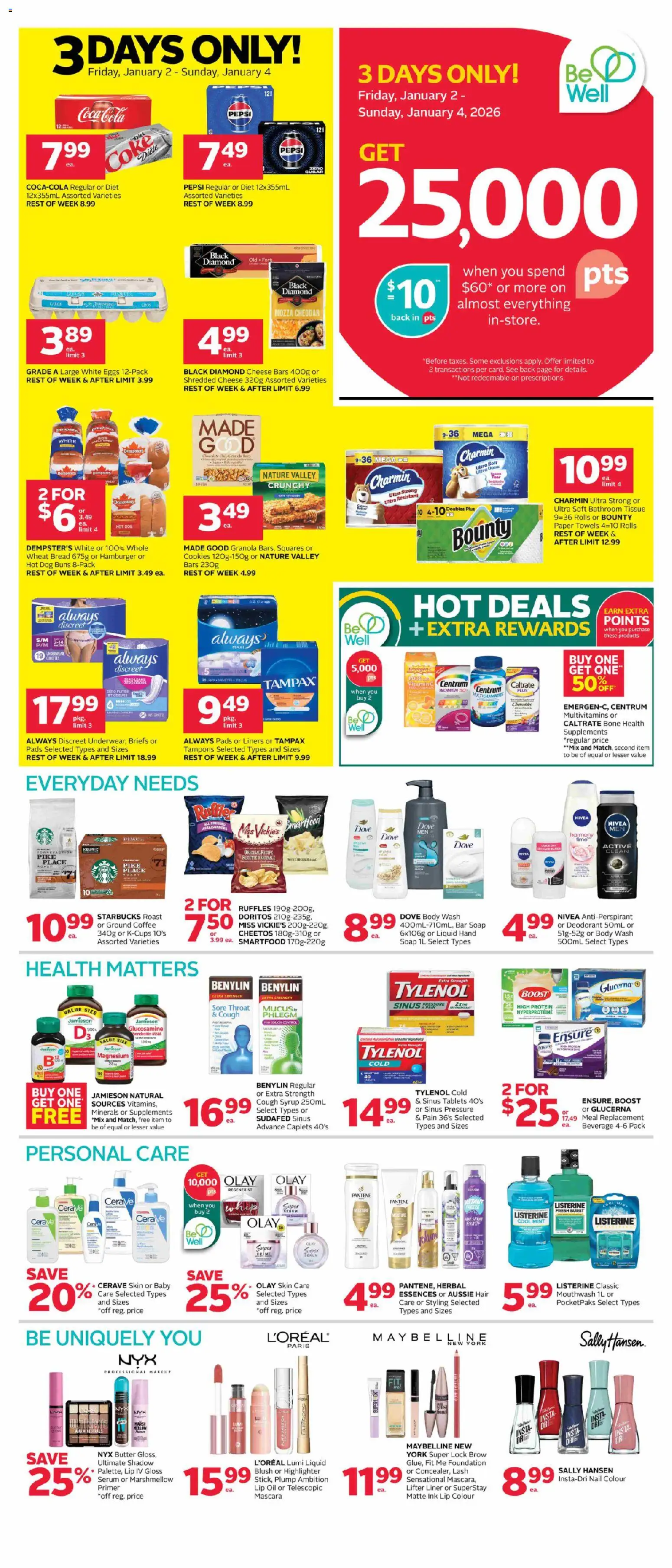 Rexall weekly flyer / circulaire - page 2- valid from Jan 2, 2026