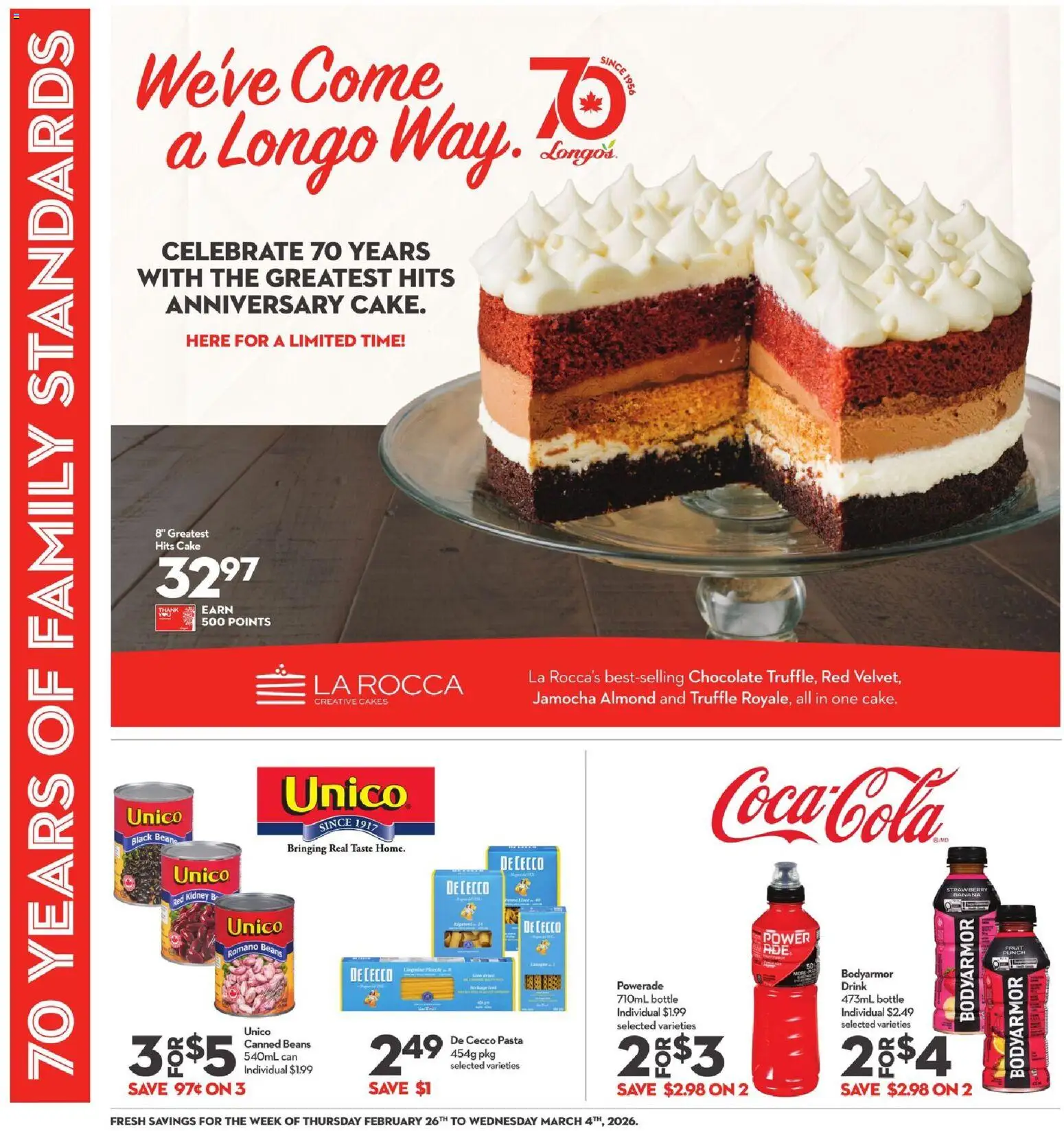 Longo's weekly flyer / circulaire - page 6- valid from Feb 26, 2026
