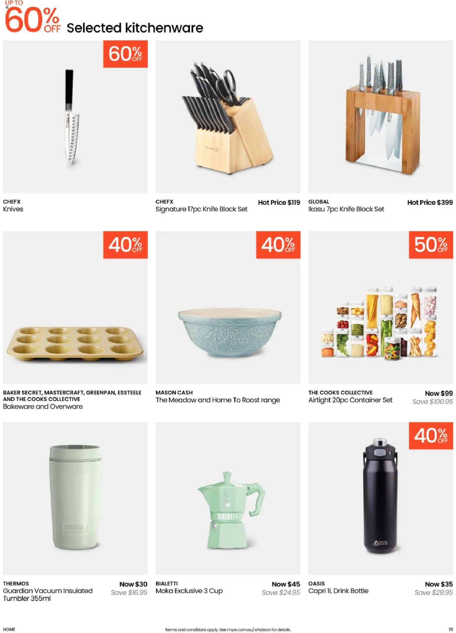 Myer Catalogue Home & Living Essentials  - page 19- valid from 11/11/2025