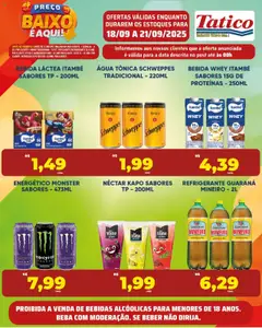 Pré-visualização Tatico - Ofertas Fim de Semana válida a partir de 18/09/2025
