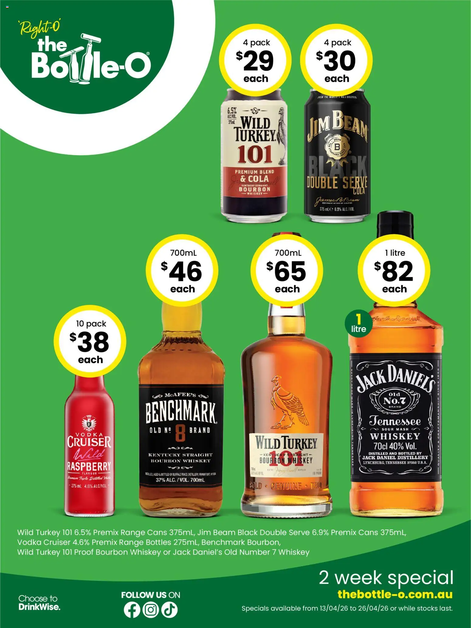 The Bottle-O catalogue  - page 3- valid from 13/04/2026