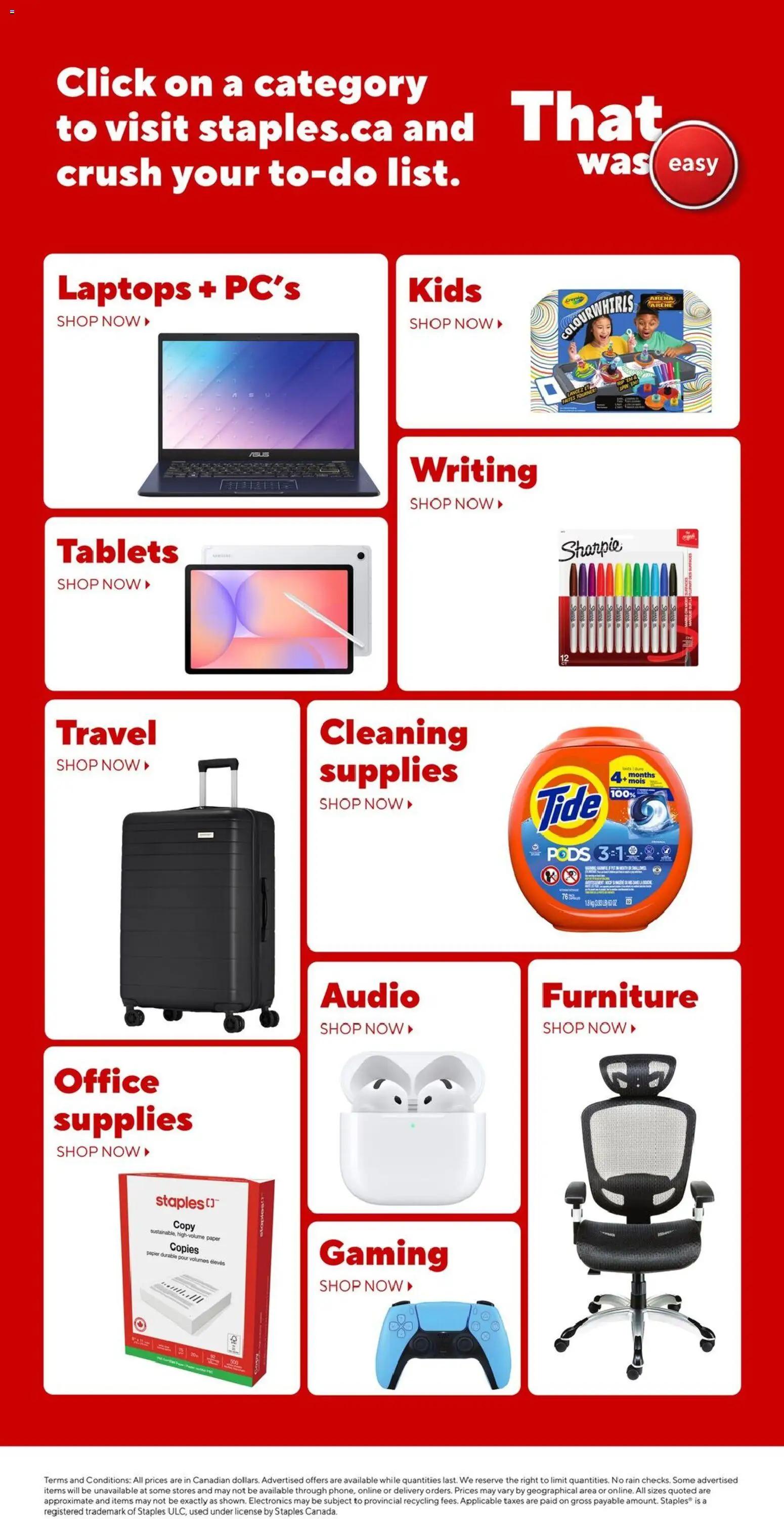 Staples weekly flyer / circulaire - page 17- valid from Feb 27, 2026