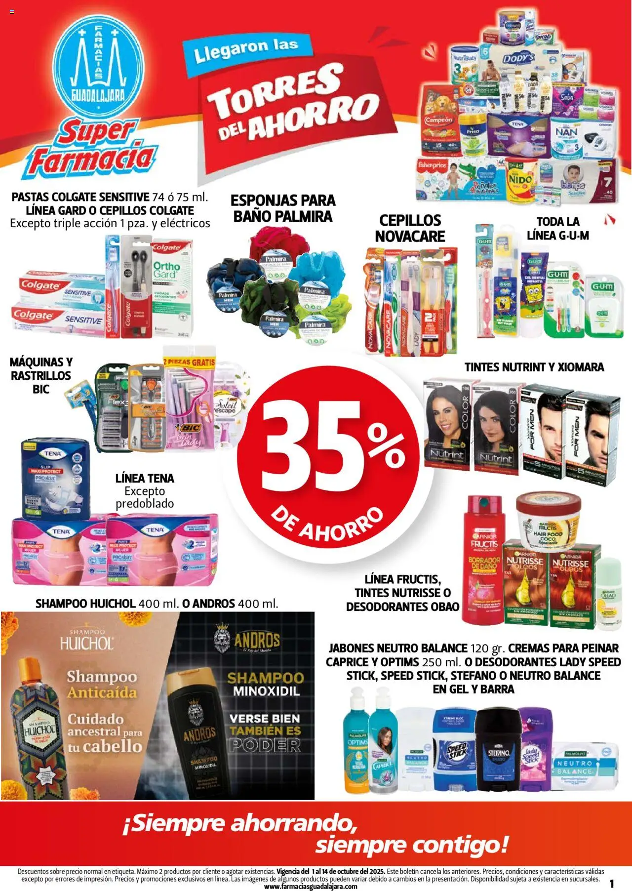 Farmacia Guadalajara - Catálogo - página 1- válido desde 01/10/2025