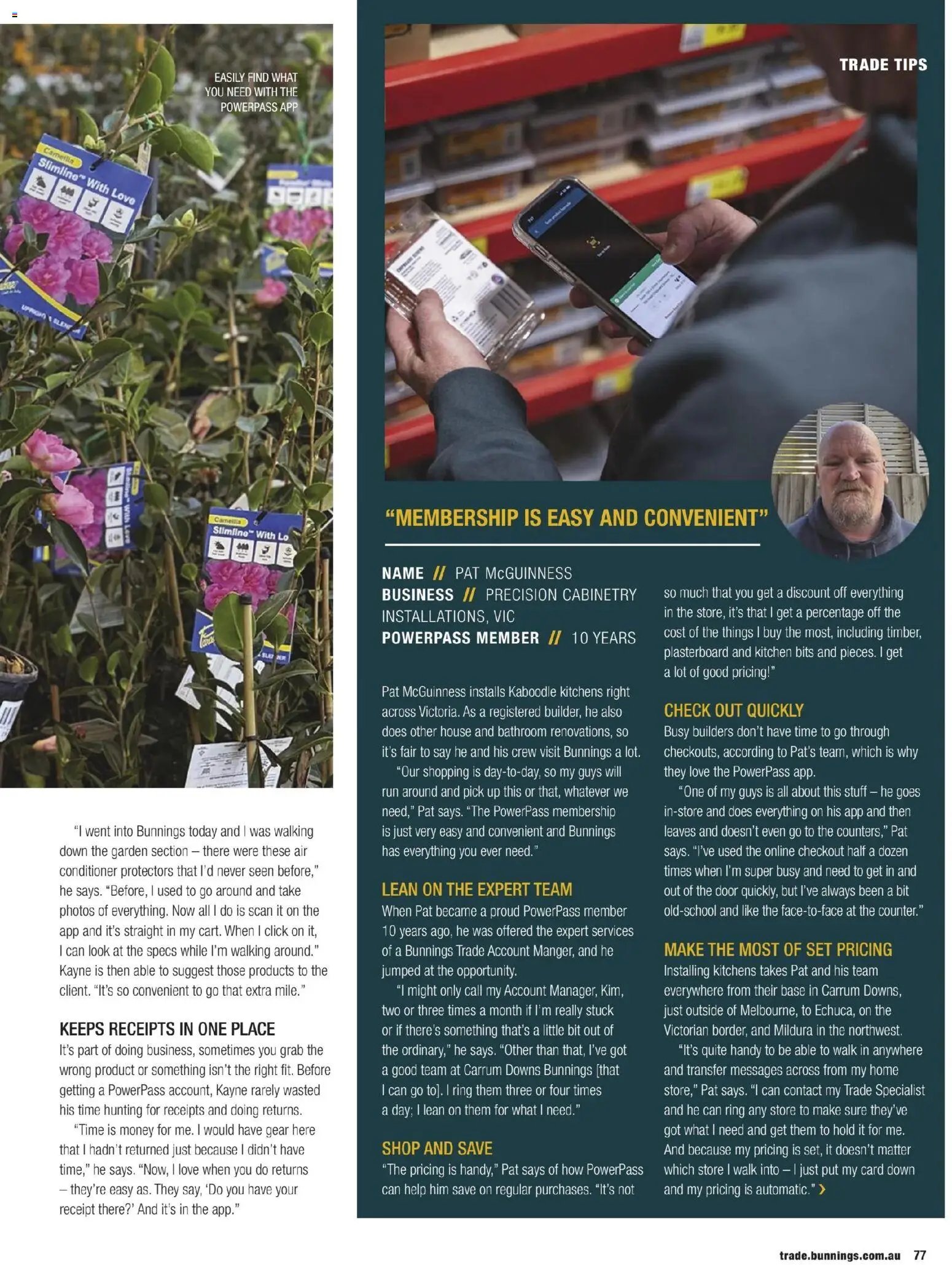 Bunnings Warehouse Trade Magazine November 2025 - page 77- valid from 01/11/2025