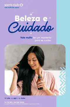 Pré-visualização Sam's Club - Ofertas Beleza & Cuidado válida a partir de 13/08/2025