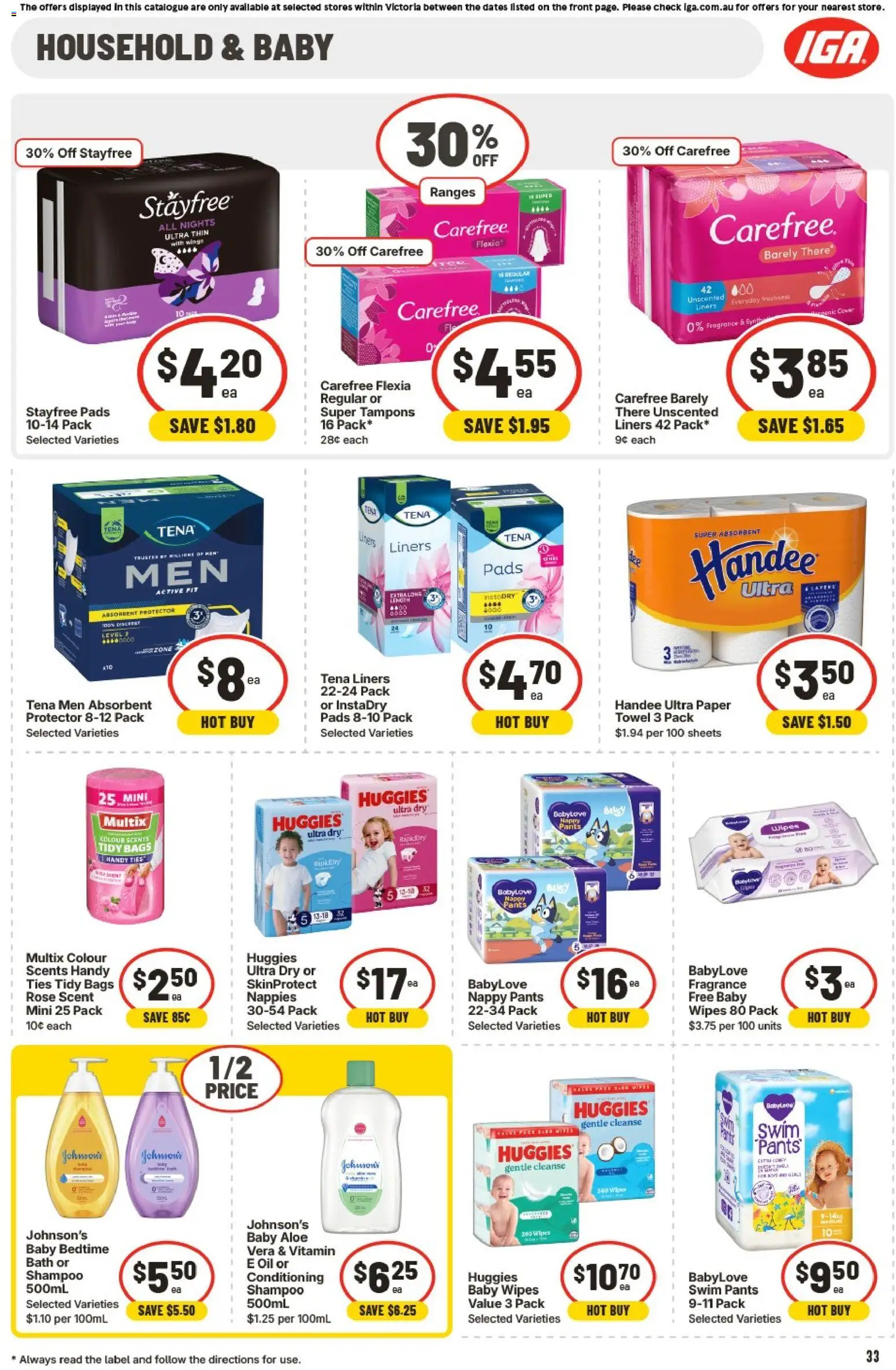 IGA Catalogue VIC - page 34- valid from 14/01/2026