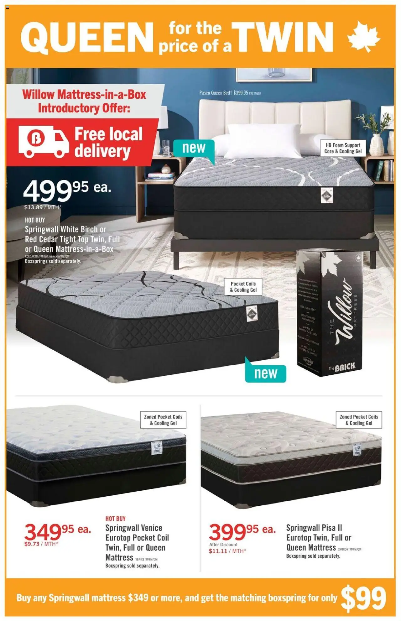 The Brick - Brick Mattress Store - page 11- valid from Jul 17, 2025