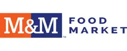 M&M Food Market shop logo