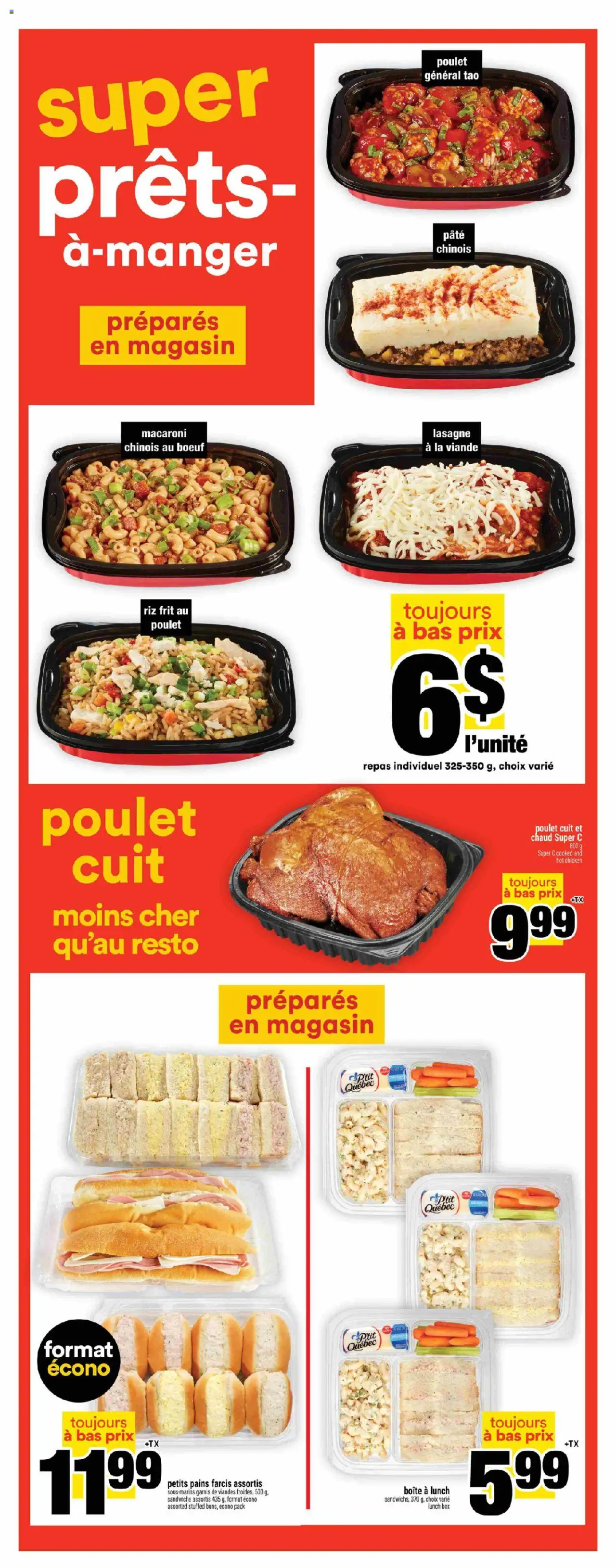 Super C weekly flyer / circulaire - page 13- valid from Jul 17, 2025