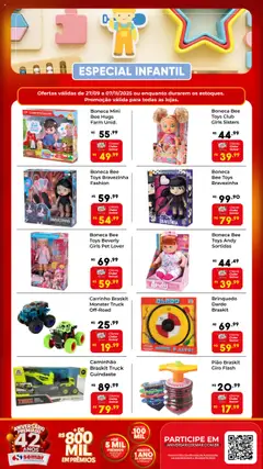 Pré-visualização Semar Supermercado - Ofertas Especial de Brinquedos válida a partir de 27/09/2025