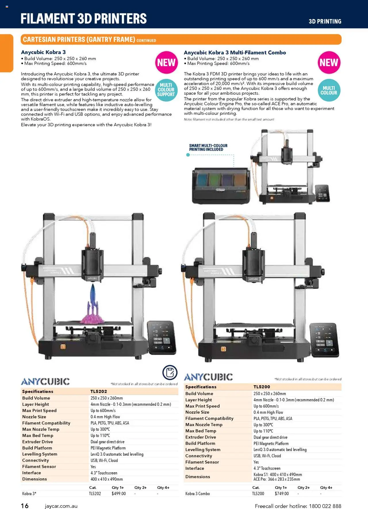 Jaycar Engineering & Scientific Catalogue 2025/2026  - page 16- valid from 09/07/2025
