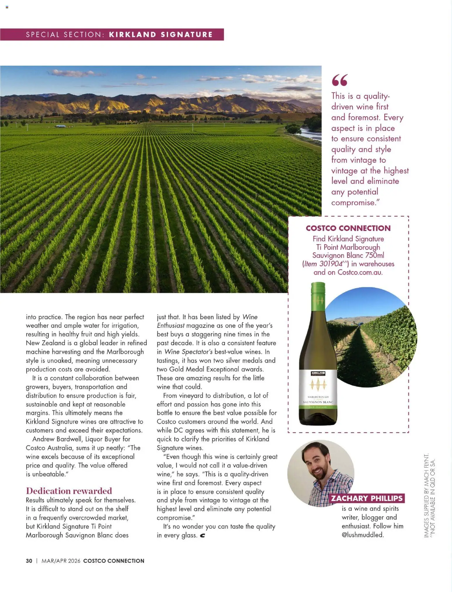 Costco catalogue  - page 30- valid from 01/03/2026