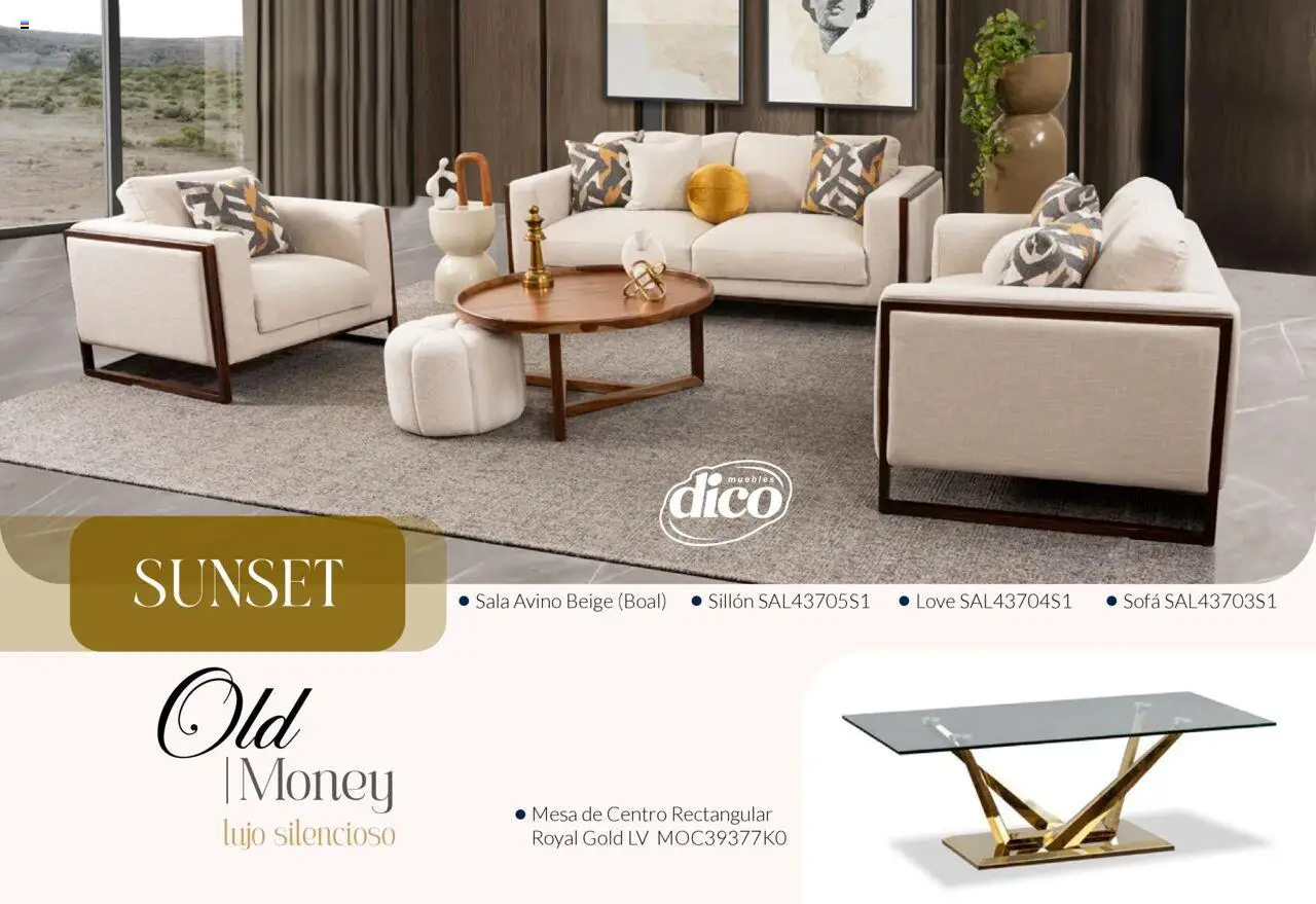 Muebles Dico catálogo Colección Old Money - página 18- válido desde 13/02/2025