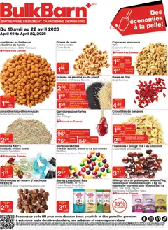 Preview Bulk Barn weekly flyer / circulaire valid from Apr 16, 2026