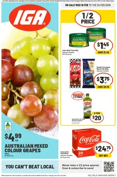 IGA catalogue preview - valid from 18/02/2026