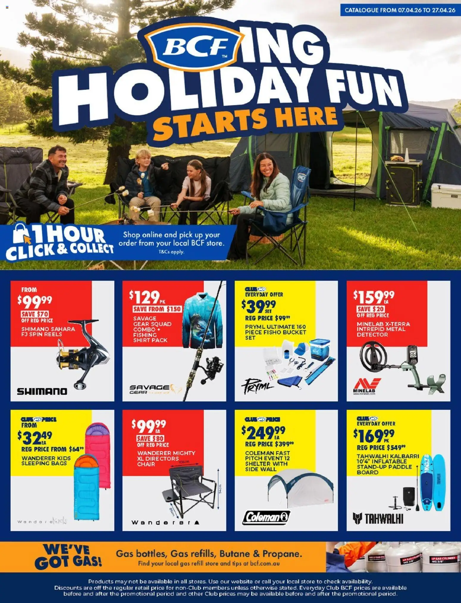 BCF catalogue - page 1- valid from 07/04/2026