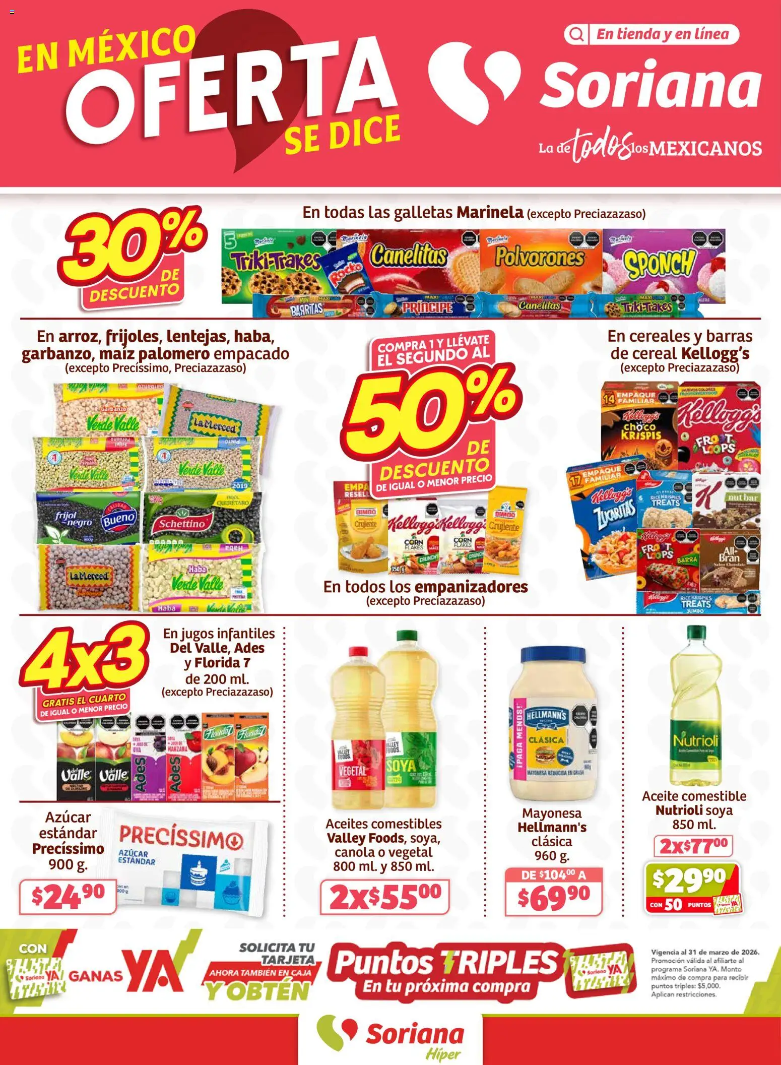 Soriana Fin de Semana Híper: Chih, Delicias, Dur y Coah (excepto Saltillo) - página 1- válido desde 05/03/2026