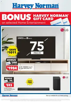 Harvey Norman catalogue preview - valid from 18/10/2025