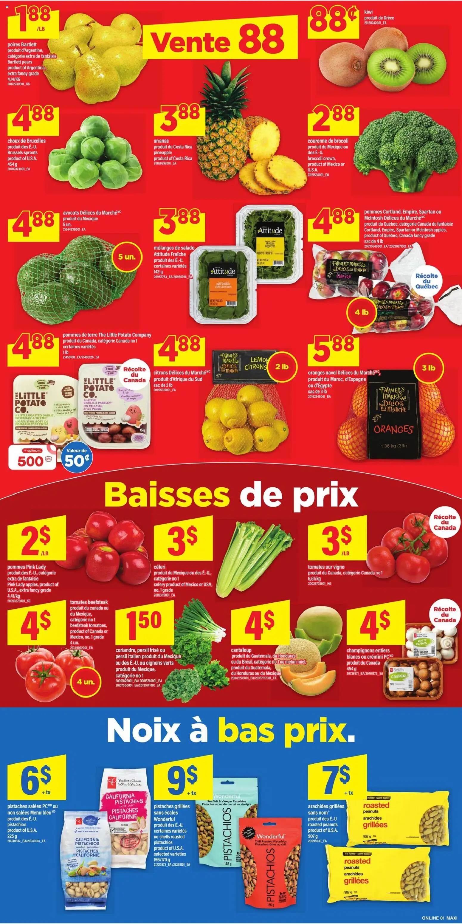 Maxi weekly flyer / circulaire - page 4- valid from Apr 16, 2026