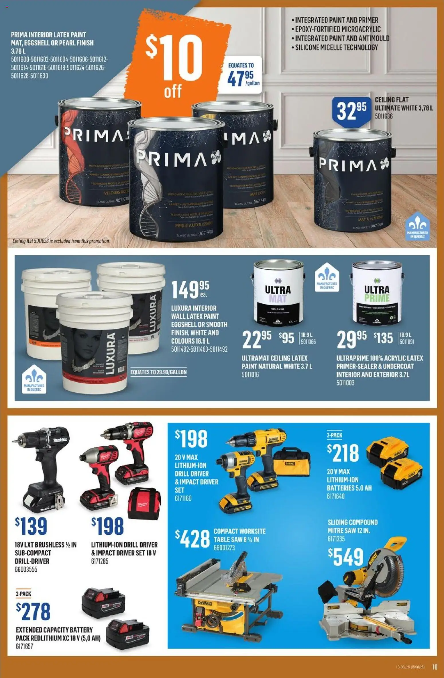 Canac weekly flyer - page 10- valid from Jan 15, 2026