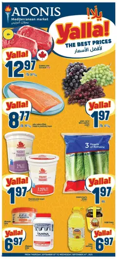 Preview Adonis weekly flyer  valid from Sep 18, 2025