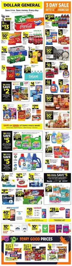 Preview Dollar General Weekly Ad valid from 09/28/2025