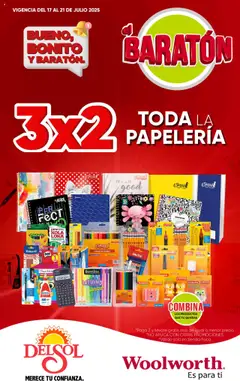 Del Sol y Woolworth - Catálogo Llegó el Baratón válido desde 17/07/2025