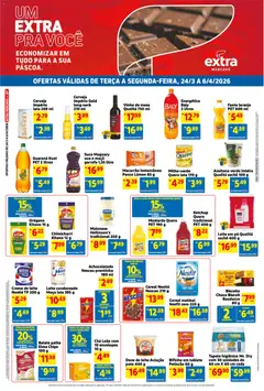 Pré-visualização Extra ofertas de Mercado Quinzenal válida a partir de 24/03/2026