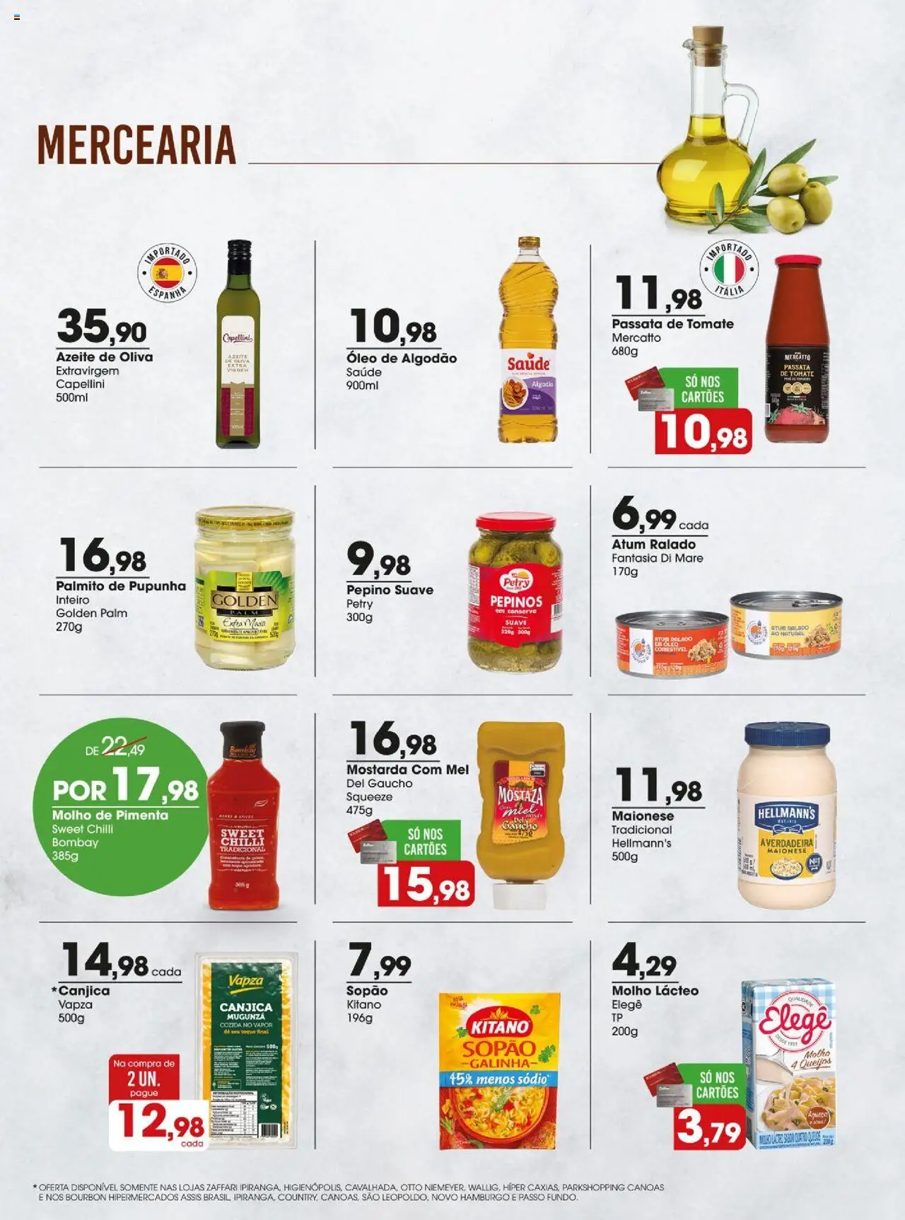 Zaffari - Ofertas Delícias do Mundo  - página 3- válido a partir de 15/07/2025
