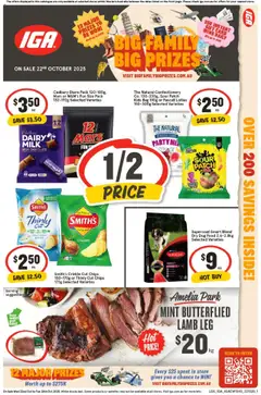 IGA catalogue preview - valid from 22/10/2025