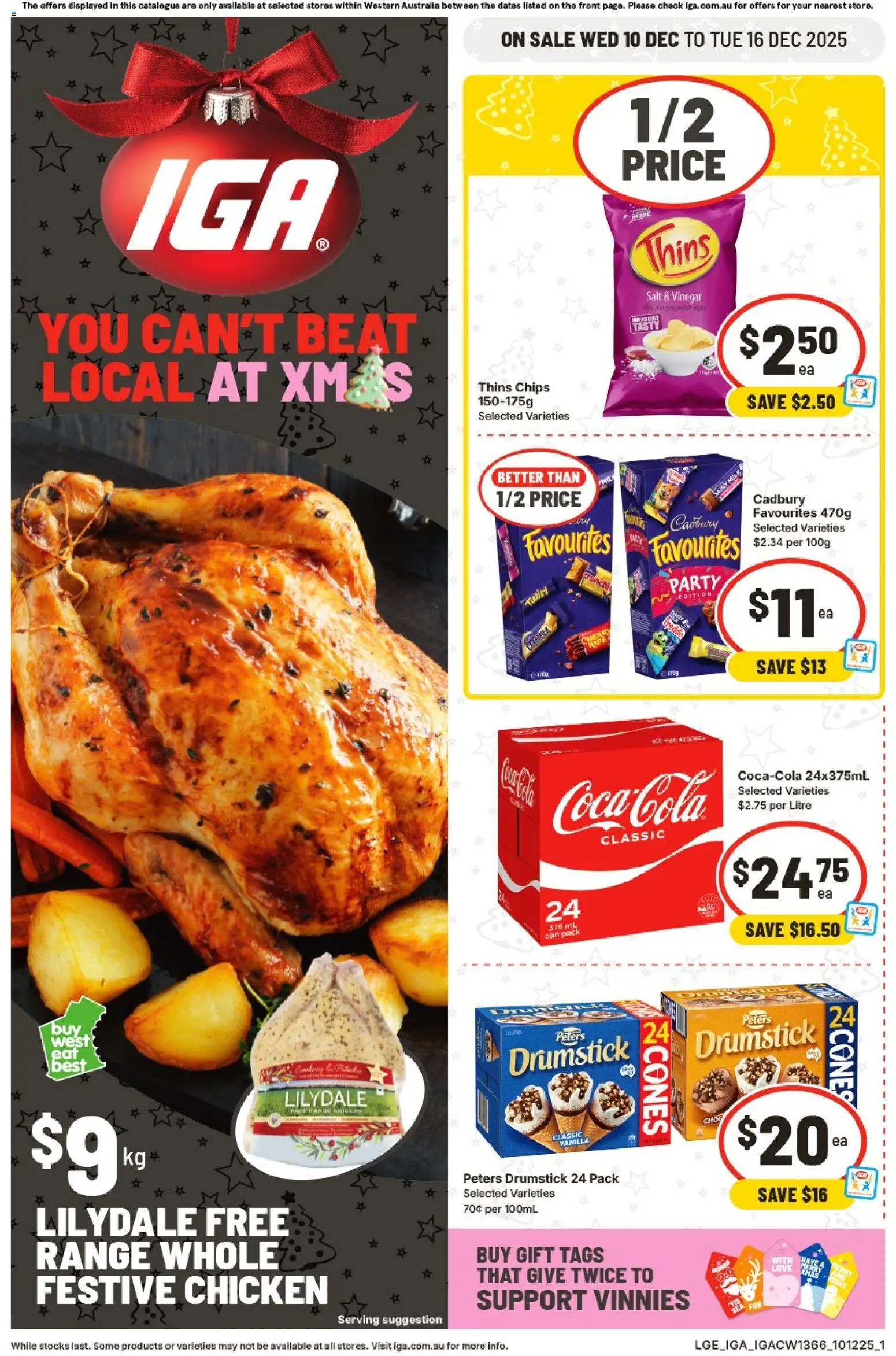 IGA Catalogue WA - page 1- valid from 10/12/2025