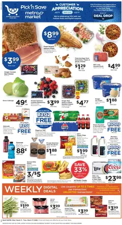 Preview Pick ‘n Save Weekly Ad valid from 03/11/2026