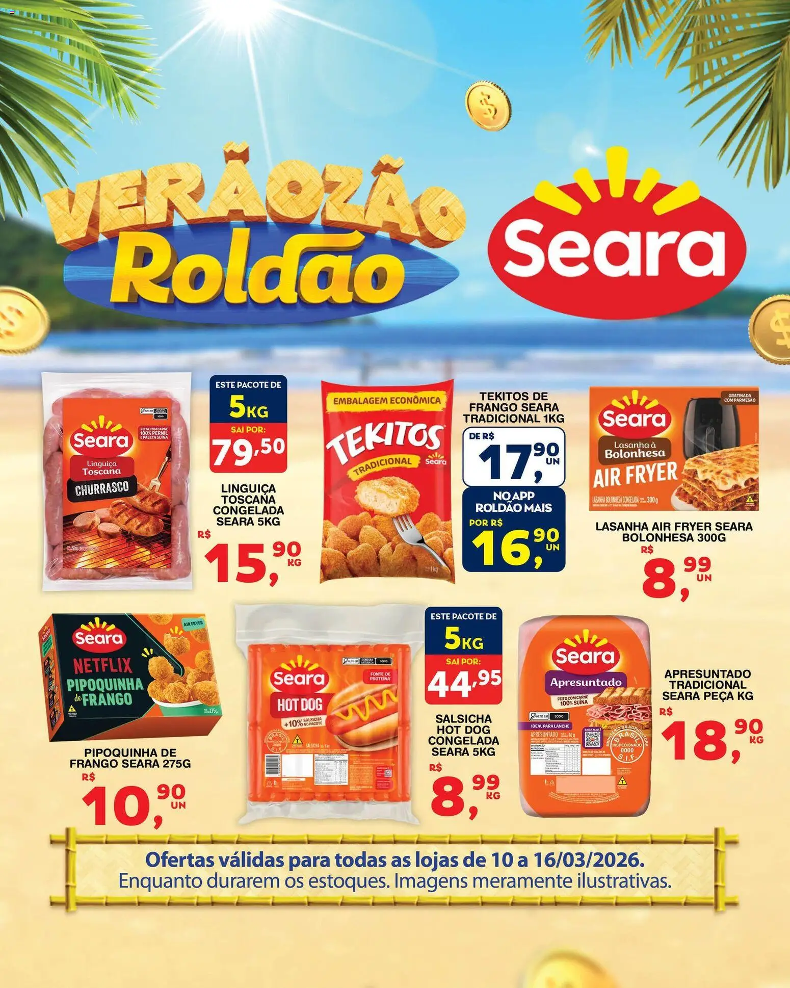 Roldão ofertas Seara  - página 1- válido a partir de 10/03/2026
