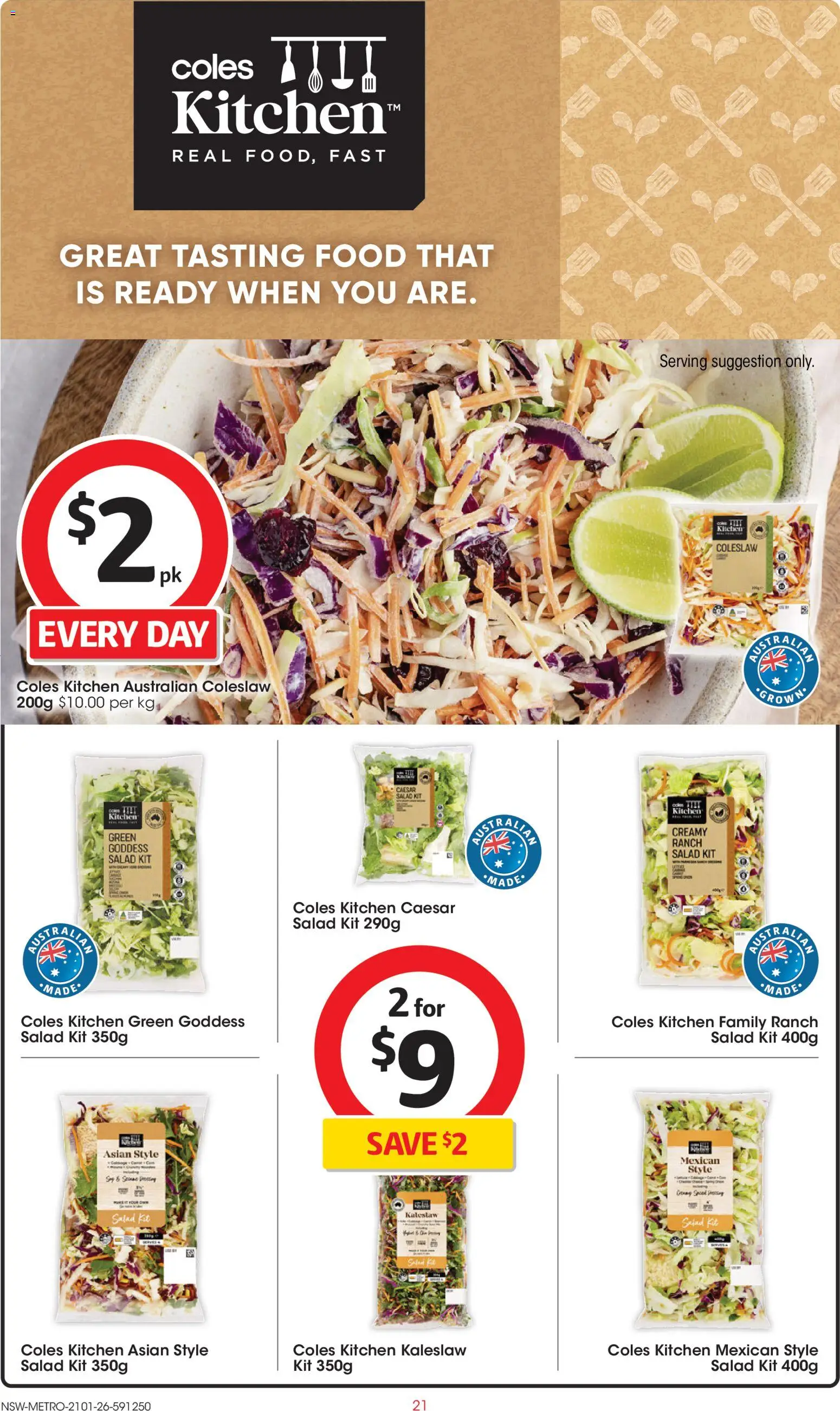 Coles  Catalogue  - page 21- valid from 21/01/2026