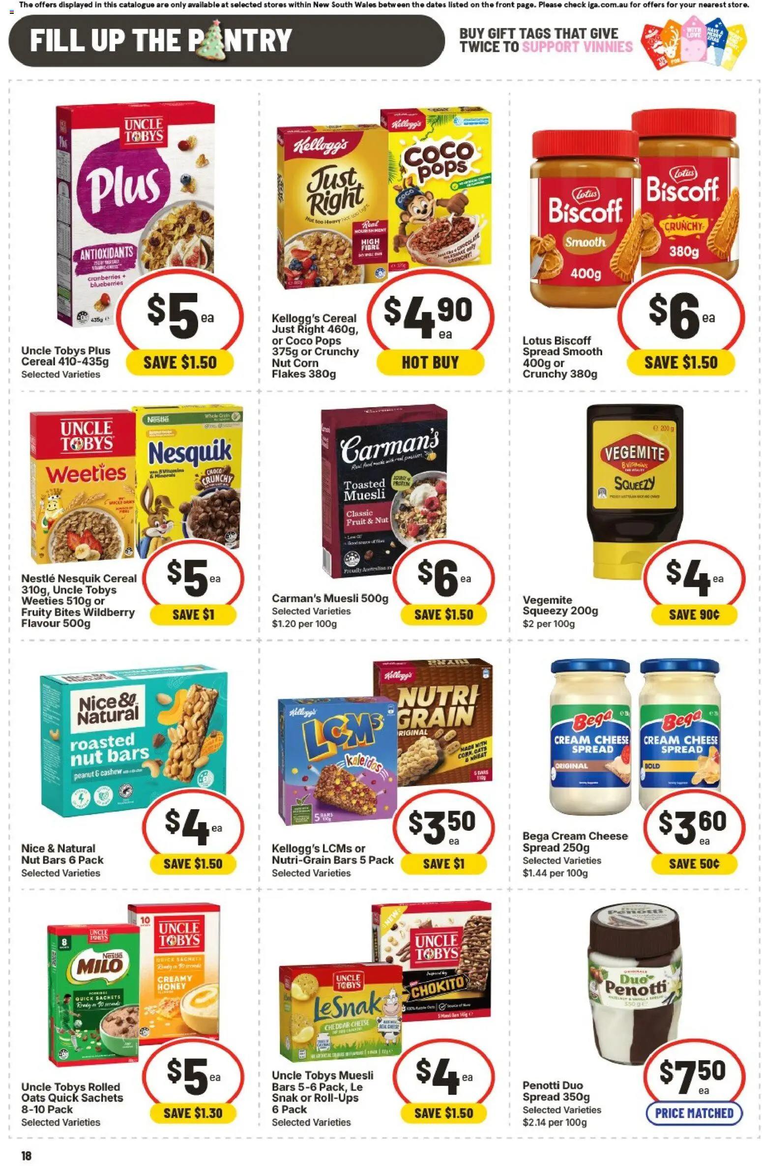 IGA Catalogue NSW - page 18- valid from 12/11/2025