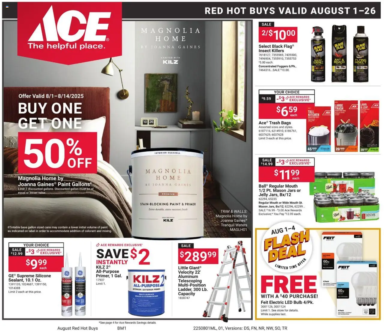 ACE Hardware Corporate Ad - AZ - page 1- valid from 08/01/2025