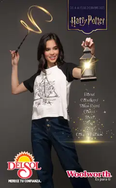 Del Sol y Woolworth catálogo Harry Potter válido desde 04/12/2025