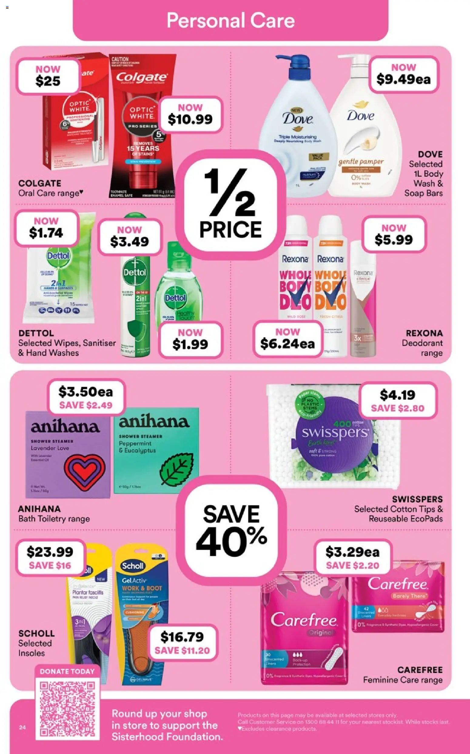 Priceline Pharmacy catalogue  - page 24- valid from 09/04/2026