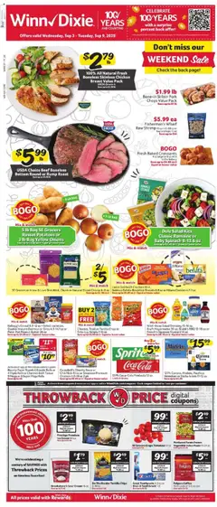 Preview Winn Dixie Weekly Circular - GA valid from 09/03/2025