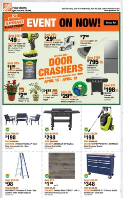 Preview Home Depot weekly flyer / circulaire valid from Apr 16, 2026