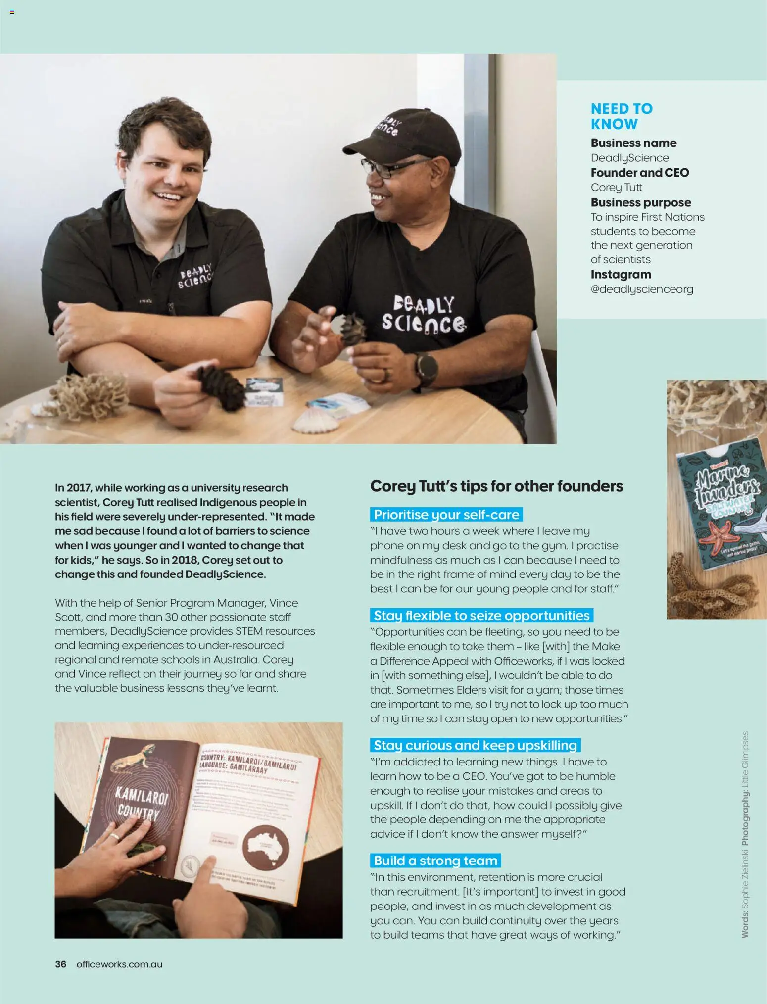 Officeworks Magazine - page 36- valid from 01/01/2026