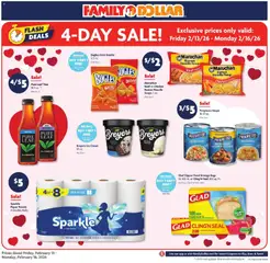 Preview Family Dollar 4 Day Sale valid from 02/13/2026