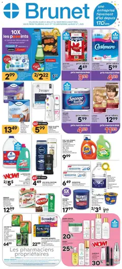 Preview Brunet weekly flyer / circulaire valid from Jul 31, 2025