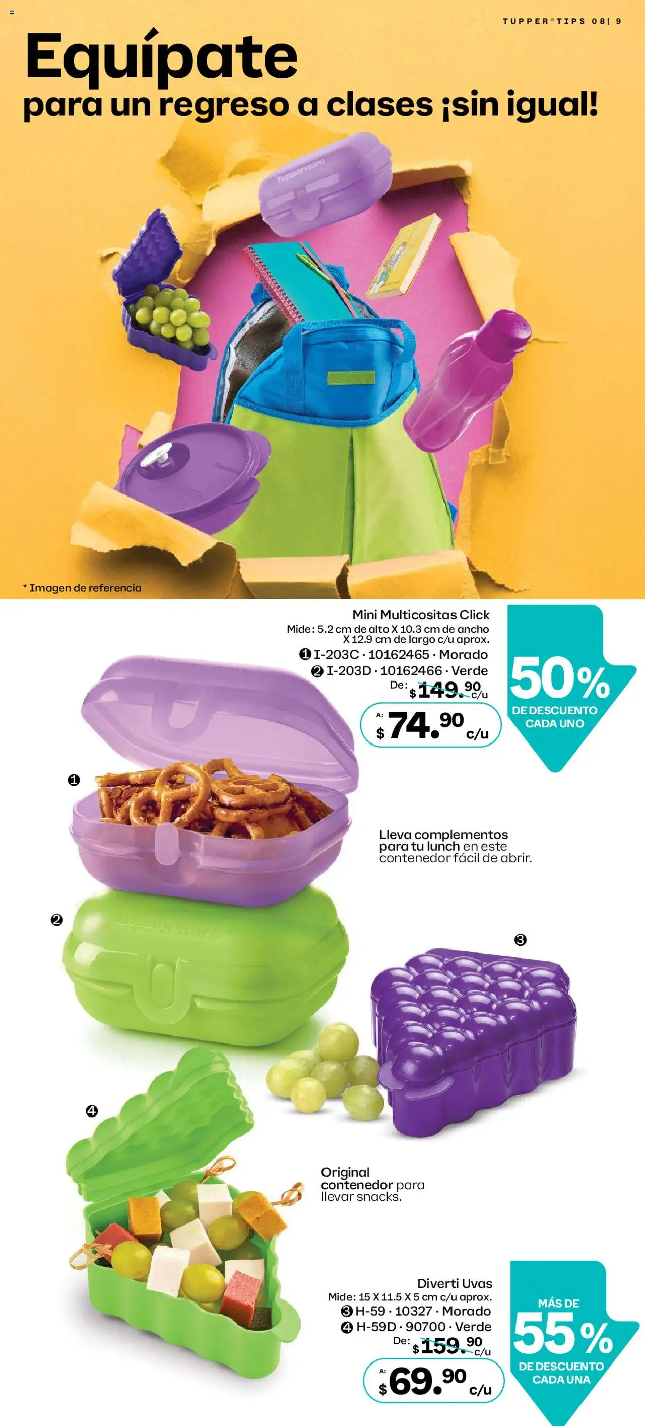 Tupperware catálogo - página 9- válido desde 14/07/2025